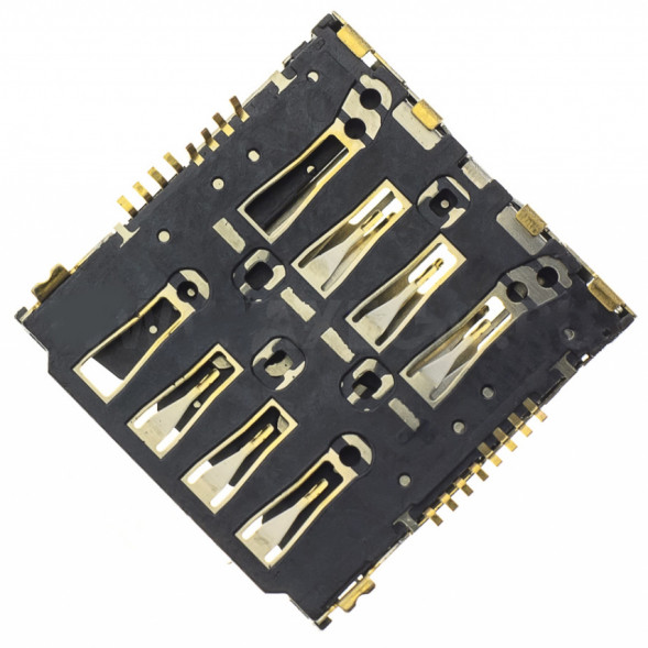 Коннектор SIM+MMC для Sony LT25i (V), C5502 (ZR)