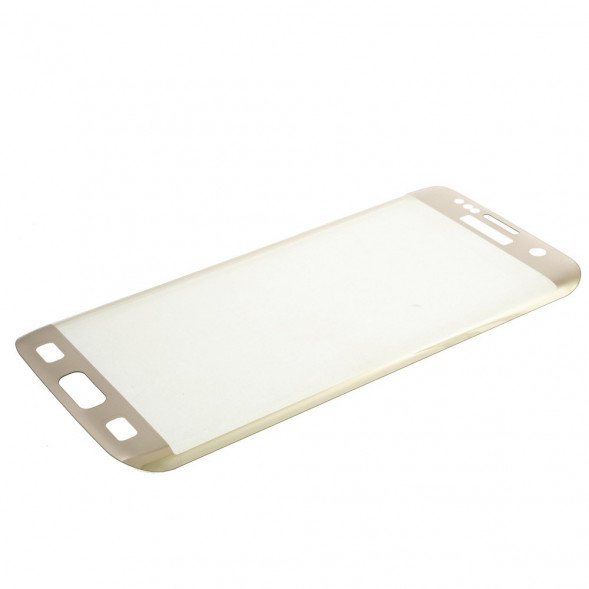 3D Защитное стекло для Samsung Galaxy S7 Edge G935 (Золотистое)