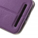 Песочный чехол с окном информации для Asus Zenfone Max (ZC550KL) (Фиолетовый)