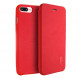Чехол книжка LENUO для iPhone 7 Plus (Красный)