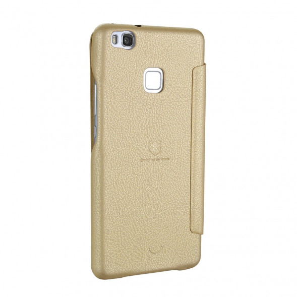 Чехол книжкой LENUO для Huawei P9 Lite (Золотой)