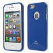 TPU Чехол MERCURY для iPhone 5, 5S, SE (синий)