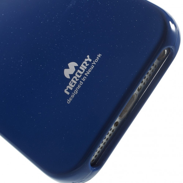 TPU Чехол MERCURY для iPhone 5, 5S, SE (синий)