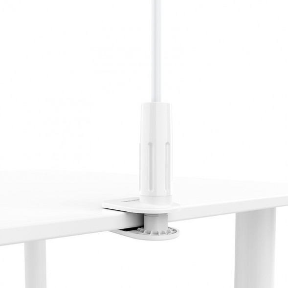 Настольный держатель телефона Borofone BH23 зажим, гибкий, 0.7м (белый)