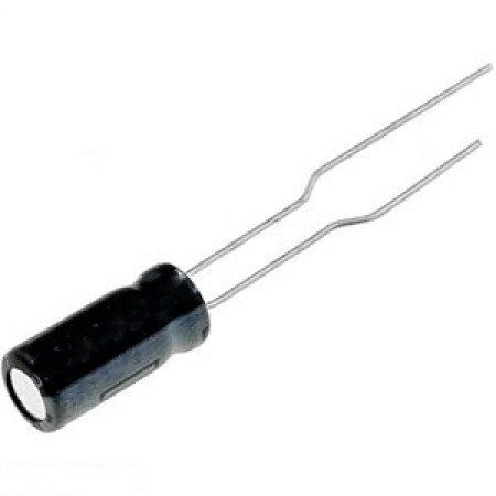 330 UF 16V 105C 8х12 (JWCO) Конденсатор электролитический алюминиевый