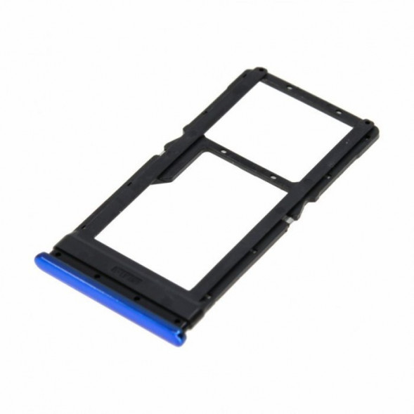 Контейнер SIM карты для Xiaomi Poco X3 NFC, Poco X3 Pro (Синий)