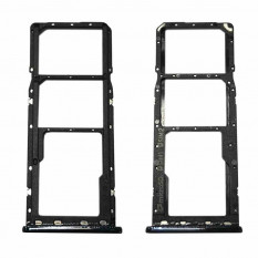 Контейнер SIM лоток для Samsung A750F A7 2018 (черный)