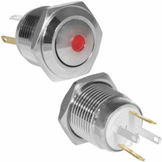 Кнопка антивандал. GQ16B-10D/JL/R/N off-(on)