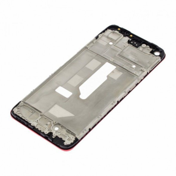 Рамка дисплея для Realme 9i (RMX3491) (Черная) средняя часть корпуса