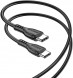 Кабель Borofone BX51 Triumph  Type-C to Type-C 60W (1м) (черный)