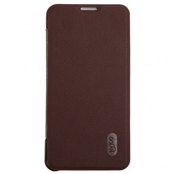 Чехол книжка Lenuo для Samsung Galaxy A5 (2016) SM-A510 (Коричневый)