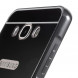 Алюминиевый бампер чехол для Samsung Galaxy J7 (2016) SM-J710F (Черный)