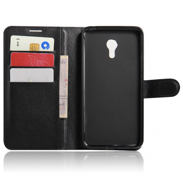 Чехол с визитницей для Meizu M3 / M3s mini (черный)