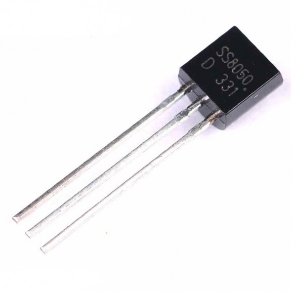 SS8050 Биполярный транзистор NPN 25 В 1.5 А (TO-92)