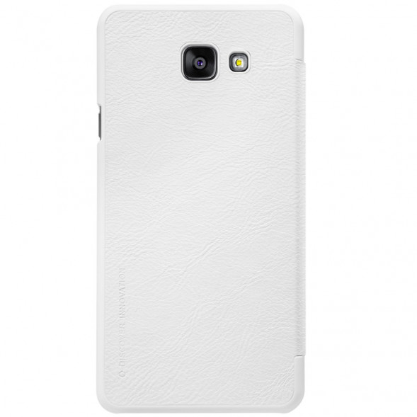 Чехол книжка с окном информации Nillkin для Samsung Galaxy A7 SM-A710F (2016 г.) (Белый)