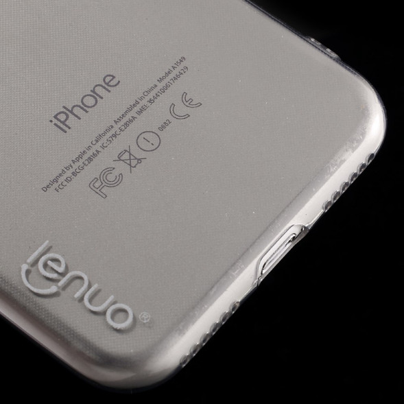 Чехол накладка Lenuo Lotto для iPhone 7 (Серый)