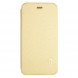 Чехол книжка LENUO для iPhone 7 Plus (Золотой)