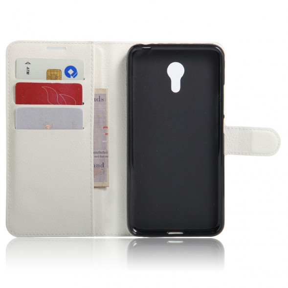 Чехол с визитницей для Meizu M3 / M3s mini (белый)