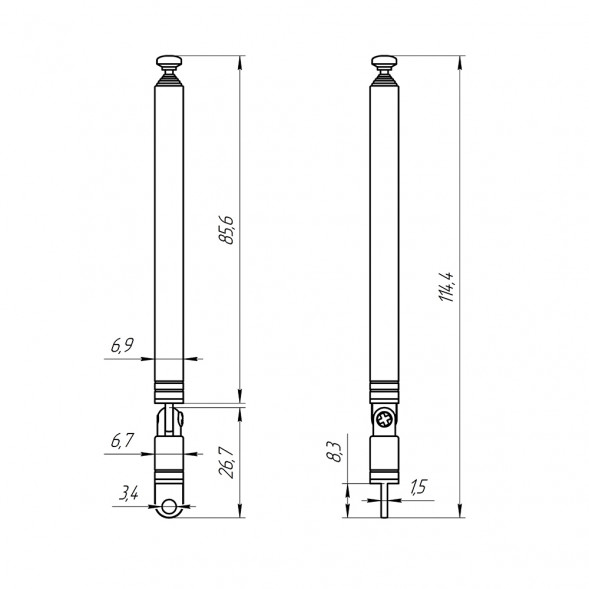 AST-7 D7mm S7 100-400mm