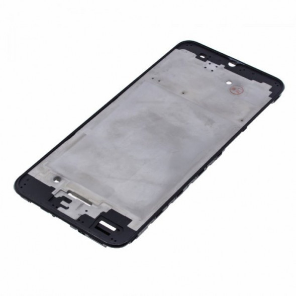 Рамка дисплея для Samsung M315 Galaxy M31 средняя часть корпуса (Черная)