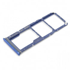Контейнер SIM лоток для Samsung A920F A9 2018 (синий)