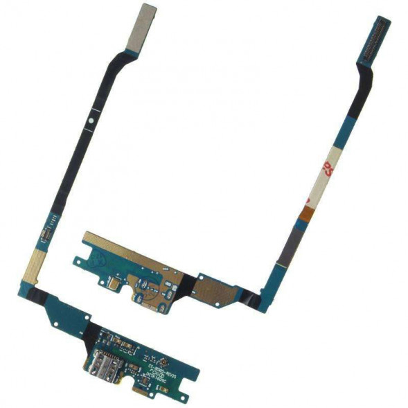 Шлейф для Samsung i9505 S4 плата на разъем зарядки, микрофон