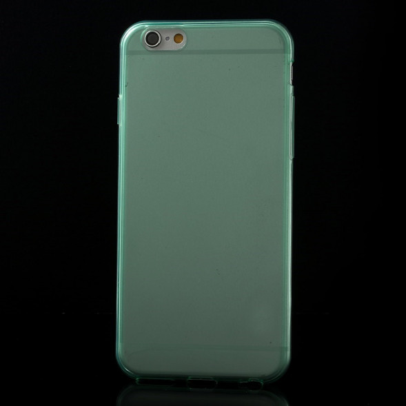 TPU Чехол накладка для iPhone 6, 6S (Голубой)