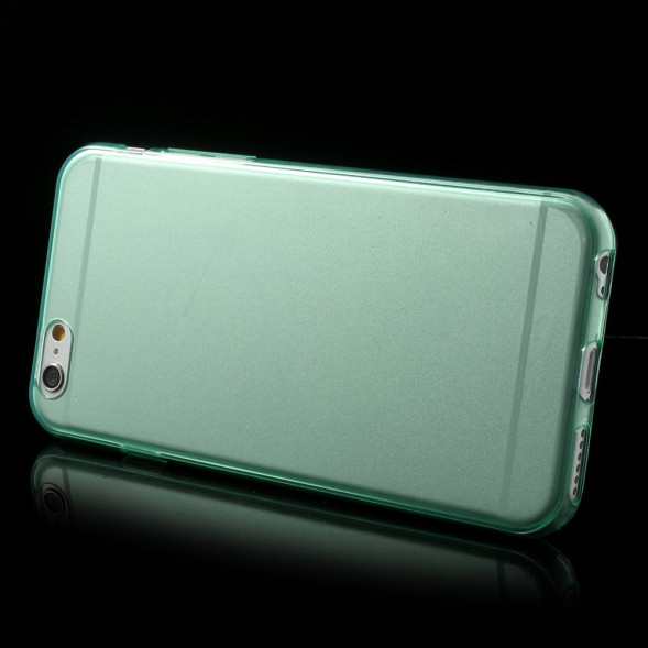 TPU Чехол накладка для iPhone 6, 6S (Голубой)