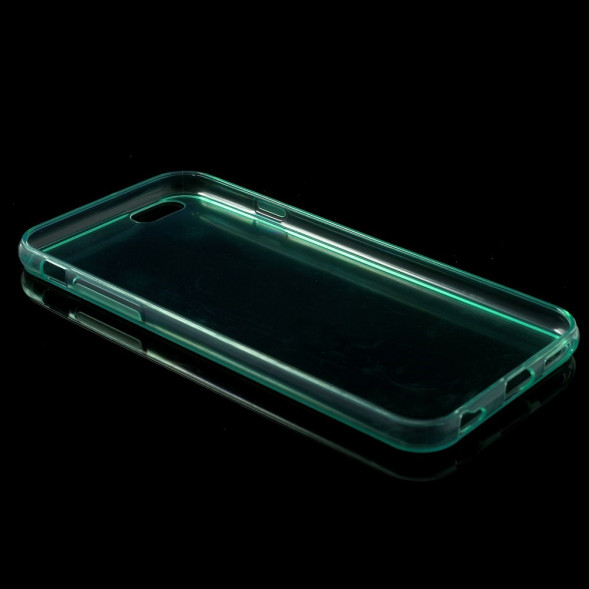 TPU Чехол накладка для iPhone 6, 6S (Голубой)