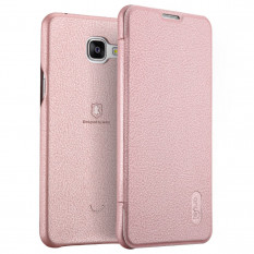 Чехол книжка Lenuo для Samsung Galaxy A5 (2016) SM-A510 (Розовый)