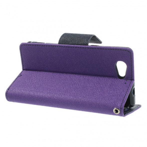 Чехол книжка с визитницей Mercury Goospery для Sony Xperia Z1 Compact D5503 (Фиолетовый)