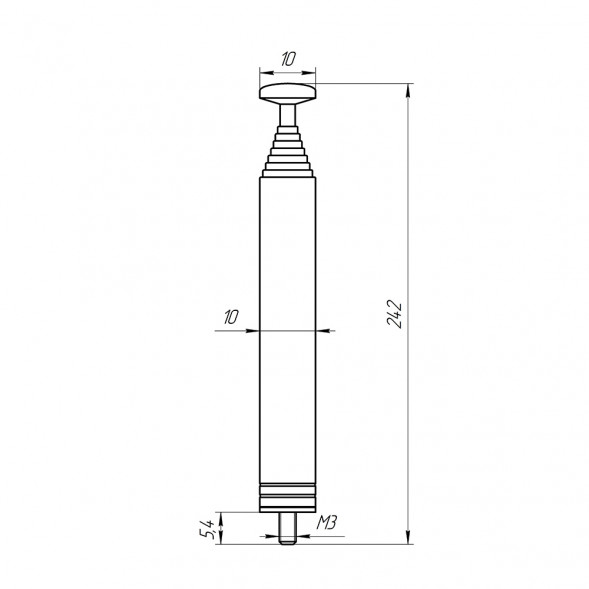 AST-14 D10mm S9 230-1700mm
