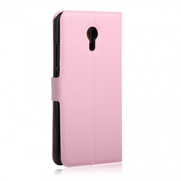Чехол с визитницей для Meizu M3 / M3s mini (розовый)