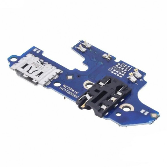 Шлейф для Realme C2, OPPO A1k плата на разъем зарядки, разъем гарнитуры и микрофон