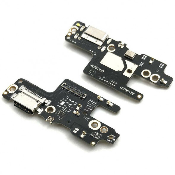 Шлейф Xiaomi Redmi Note 7 плата на разъем зарядки, микрофон