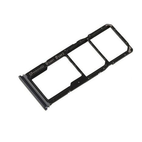 Контейнер SIM лоток для Samsung A920F A9 2018 (черный)
