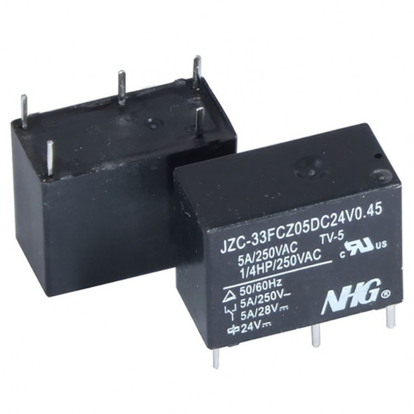 JZC-33F-C-Z-5-DC24V-0.45 FORWARD Реле электромагнитное