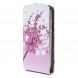 Чехол флип с рисунком для Samsung Galaxy S 4 mini i9190 (Ветка сливы)