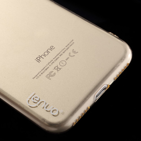 Чехол накладка Lenuo Lotto для iPhone 7 (Золото)