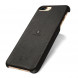 Кожаная накладка чехол LENUO для iPhone 7 Plus (Черный)