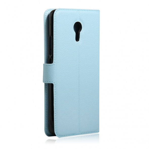 Чехол с визитницей для Meizu M3 / M3s mini (голубой)
