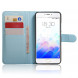 Чехол с визитницей для Meizu M3 / M3s mini (голубой)