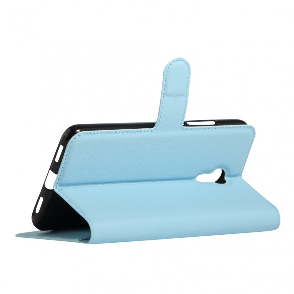 Чехол с визитницей для Meizu M3 / M3s mini (голубой)