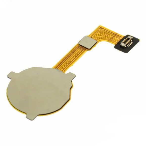 Шлейф для Realme C21 на сканер отпечатка пальца (Черный)