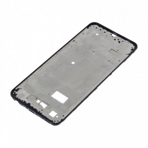 Рамка дисплея для Vivo Y31 2021 средняя часть корпуса (черный)