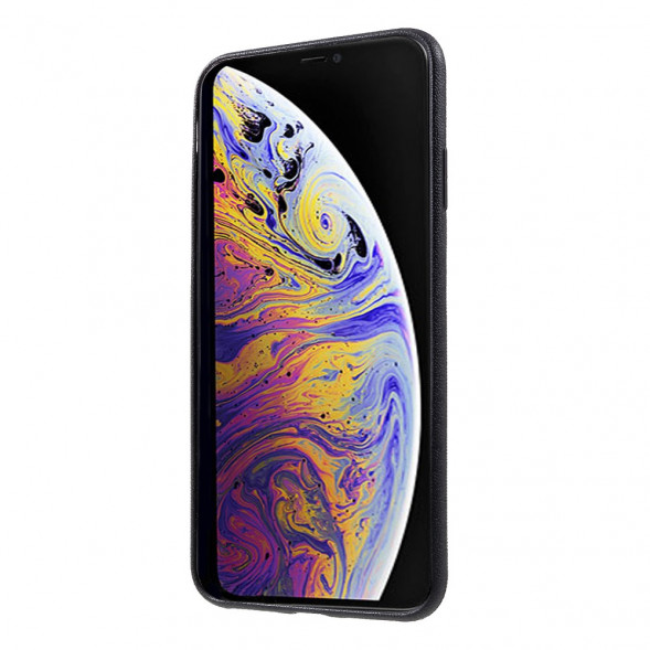 Плетеный чехол для iPhone XS Max (черный)