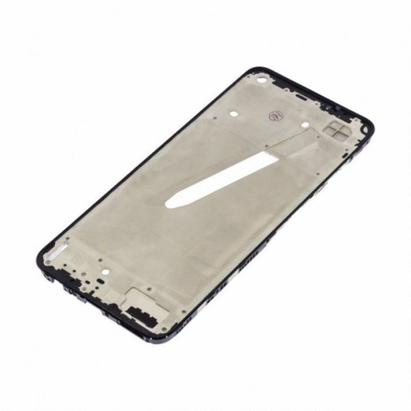 Рамка дисплея для Realme  10 4G (RMX3630) (Черная) средняя часть корпуса