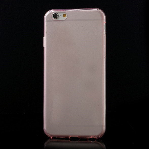 TPU Чехол накладка для iPhone 6, 6S (Розовый)