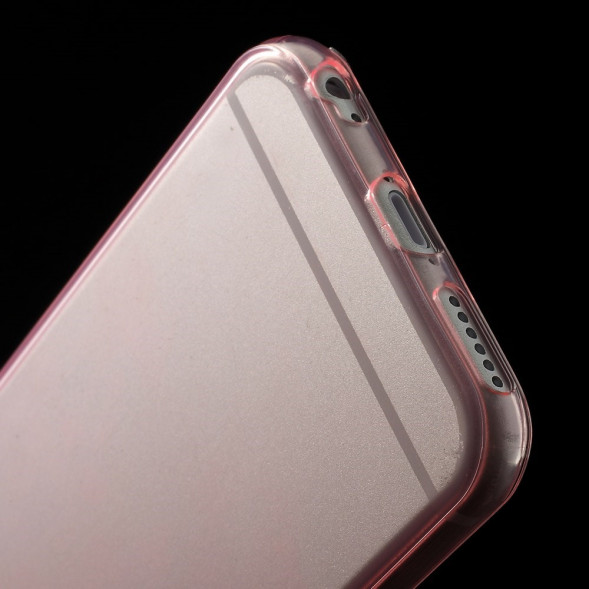 TPU Чехол накладка для iPhone 6, 6S (Розовый)