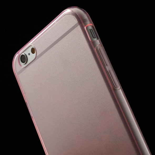 TPU Чехол накладка для iPhone 6, 6S (Розовый)